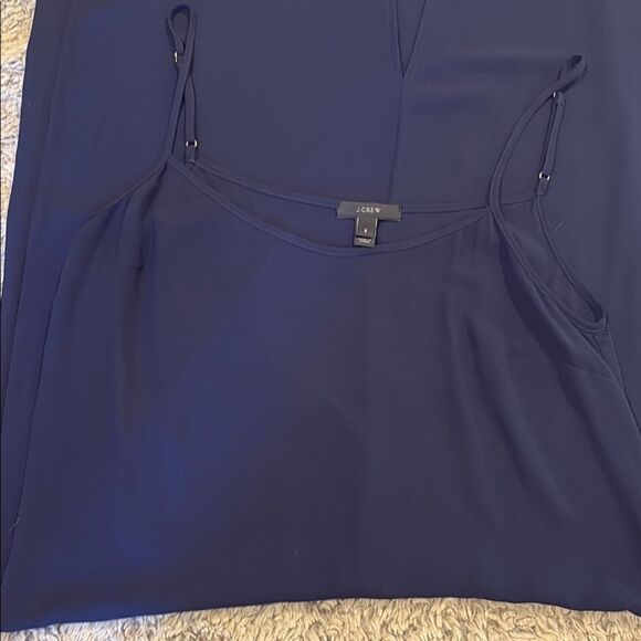J. Crew Navy Blue Dress - Picture 3 of 7